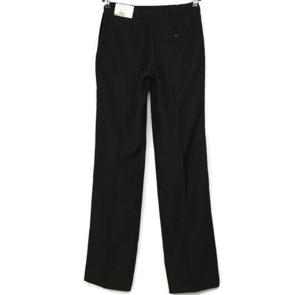 Edwards Easy Fit Uniform Work‎ Pants Black UL 8793-010 Unhemmed Size 4 - Picture 1 of 12